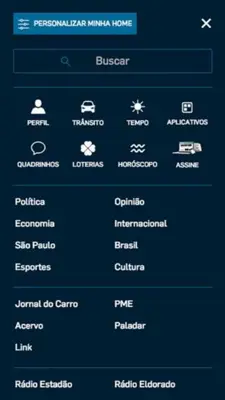 Estadao android App screenshot 0